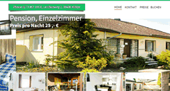 Desktop Screenshot of gaestehauskarin.de