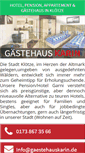 Mobile Screenshot of gaestehauskarin.de